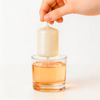 Speziallack zur Herstellung von geschnitzten Kerzen. Verleiht Glanz und Härte