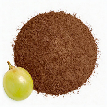 Zerkleinerte rote Traubenhaut für Peelings. Online-Verkauf