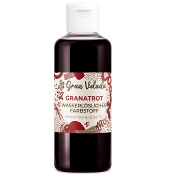 Granatfarbener flüssiger Farbstoff für Glycerinseife