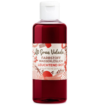 Leuchtend roter flüssiger Farbstoff für Glycerinseife