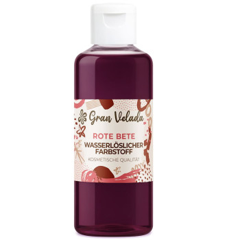 Färbung Seife Glycerin Rüben rot