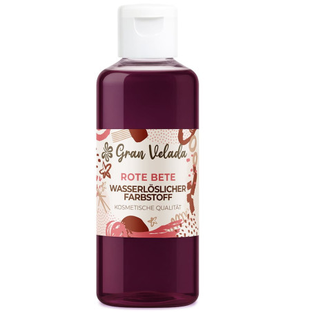 Färbung Seife Glycerin Rüben rot