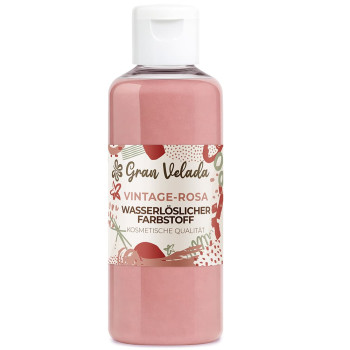 Farbstoff Seife Glycerin rosa Vintage