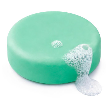 Wasserlöslicher Smaragdgruener Farbstoffpulver.