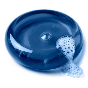 Wasserlöslicher Marineblauer Farbstoffpulver.