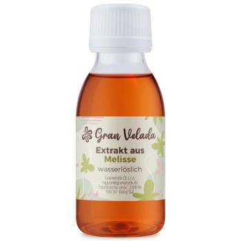 Wasserlöslicher Melissenextrakt für handgemachte Kosmetik