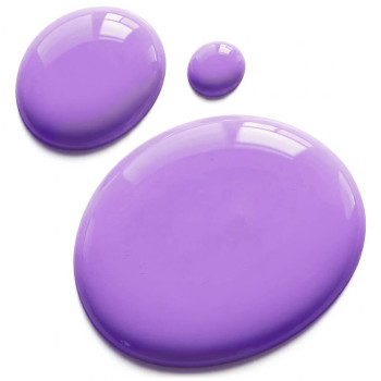 Lila Flüssigfarbstoff zur Herstellung von Glycerinseife.