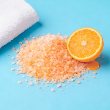 Lachsfarbener Flüssigfarbstoff zur Herstellung von Glycerinseife.