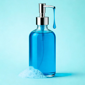 Elektrischer Blauer Flüssigfarbstoff zur Herstellung von Glycerinseife.