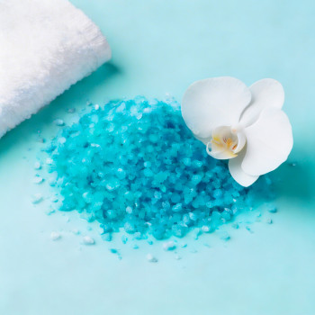 Mentholblauer Flüssigfarbstoff zur Herstellung von Glycerinseife.