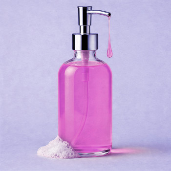 Malven Flüssigfarbstoff zur Herstellung von Glycerinseifen.