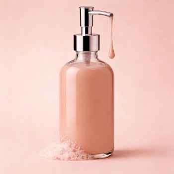 Nude Flüssigfarbstoff zur Herstellung von Glycerinseife.