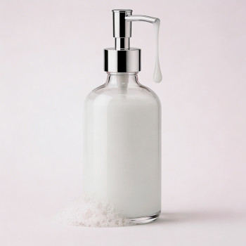 Undurchsichtiger Weißer Flüssigfarbstoff zur Herstellung von Glycerinseife.