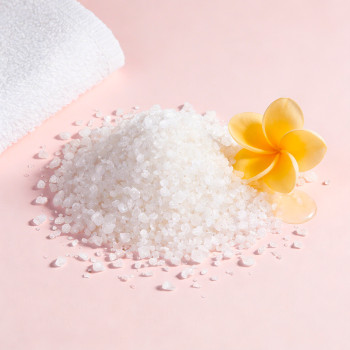 Particulas exfoliantes de soja verde para jabon