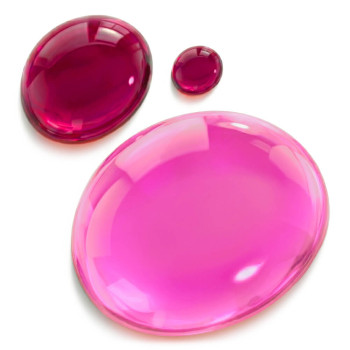 Rosa Flüssigfarbstoffkonzentrat kosmetische Qualität.