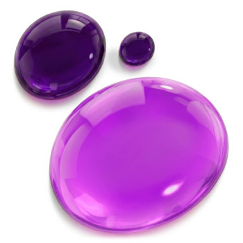 Konzentrierter flüssiger lilafarbener Farbstoff. Online-Verkauf.