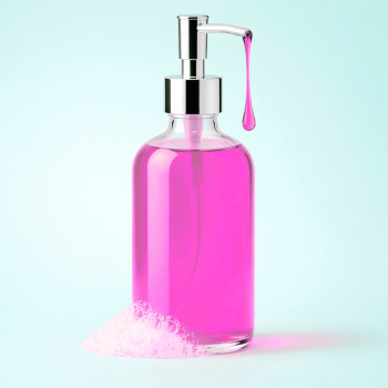 Tono rosa claro para jabones de glicerina en formato líquido
