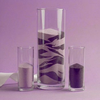 Feiner Sand von Roséwein Farbe. Online-Verkauf.