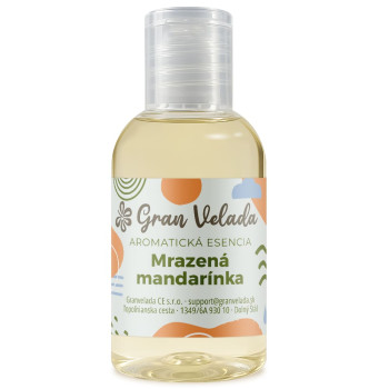 Aromatische Essenz aus geeisten Mandarinen