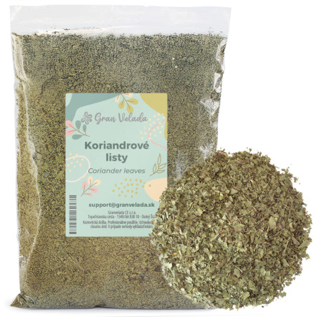 Korianderblätter