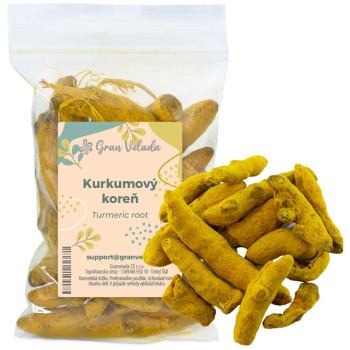 Natürliche Kurkumawurzel mit entzündungshemmenden und reinigenden Eigenschaften