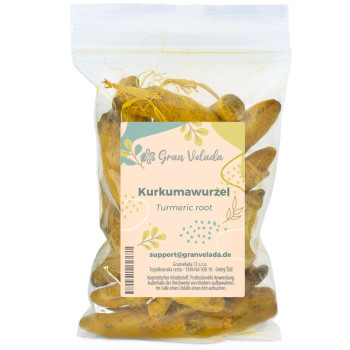 Natürliche Kurkumawurzel mit entzündungshemmenden und reinigenden Eigenschaften