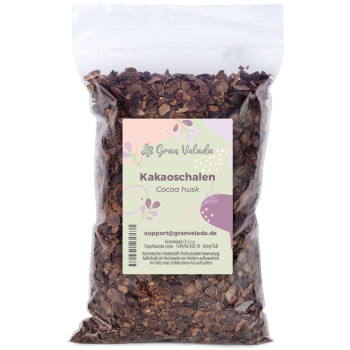 Peeling und antioxidativ wirkende Kakaoschale für Naturkosmetik