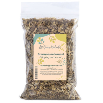 Reinigende und stärkende grüne Brennnesselwurzel für Haut und Haar