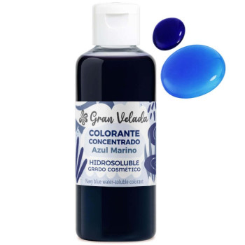 Tinte azul marino - Colorante para bombas de baño y sales
