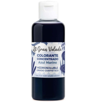 Tinte azul marino - Colorante para bombas de baño y sales