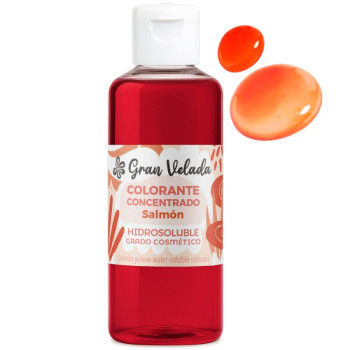 Tinte salmón - Colorante para bombas de baño y sales