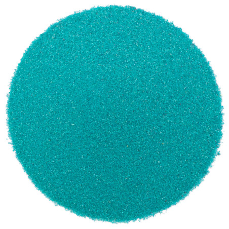Feiner karibischer blauer Sand