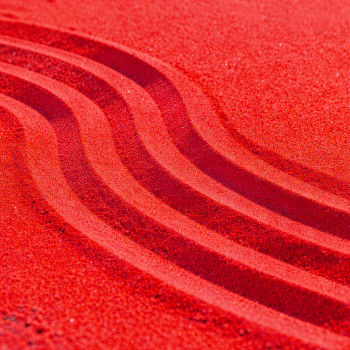 Comprar arena rojo neón para decoración creativa