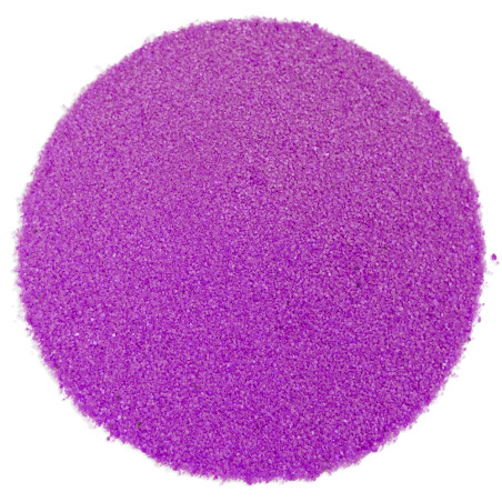 Neon malvenfarbener feiner Sand