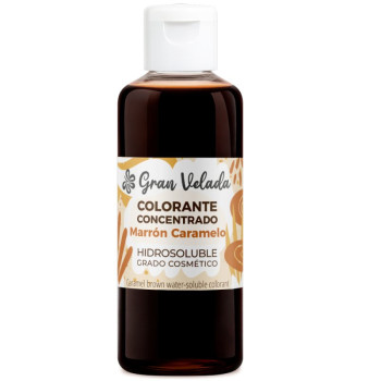Colorante marrón caramelo - Pigmento cosmético líquido