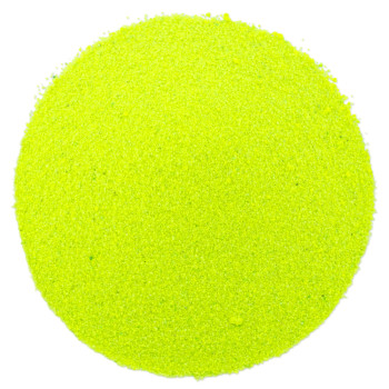 Neongelber feiner Sand