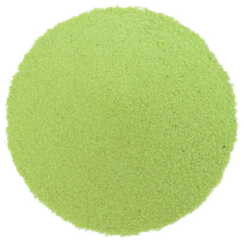 Feiner pistaziengrüner Sand