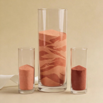 Feiner Terrakotta-Sand zum Basteln. Online-Verkauf.