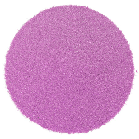 Feiner fuchsiafarbener Sand