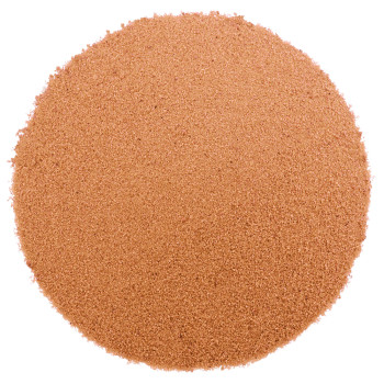 Karamellbrauner feiner Sand
