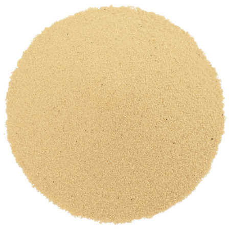 Feiner pfirsichfarbener Sand