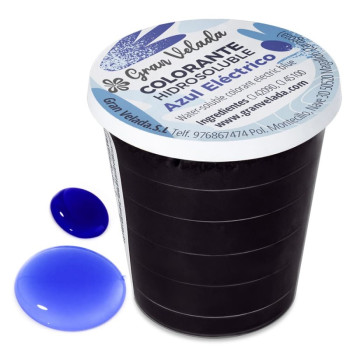 Wasserlöslicher Elektrischer Blauer Farbstoffpulver.