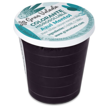 Wasserlöslicher Mentolblauer Farbstoffpulver.
