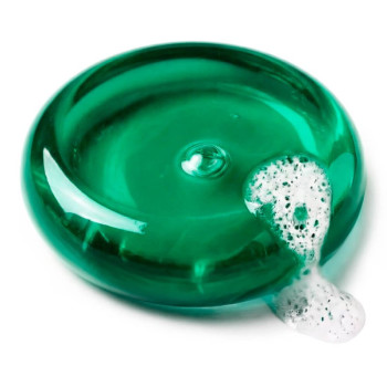 Wasserlöslicher Smaragdgruener Farbstoffpulver.