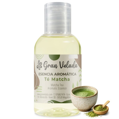 Esencia aromática té matchá - Aroma herbáceo, verde y zen
