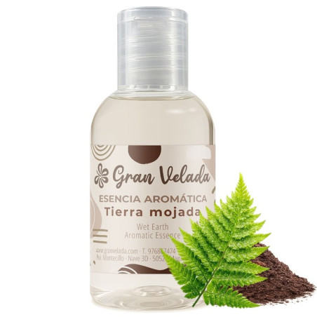 Esencia aromática tierra mojada - Aroma a petricor terroso