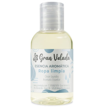 Esencia aromática ropa limpia - Fragancia fresca y floral
