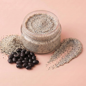 Partículas exfoliantes frijol negro 200 micras