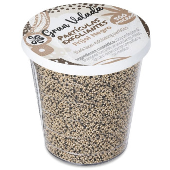 Partículas exfoliantes frijol negro 500 micras