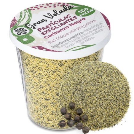 Partículas exfoliantes de garbanzo negro 500 micras | Gran Velada